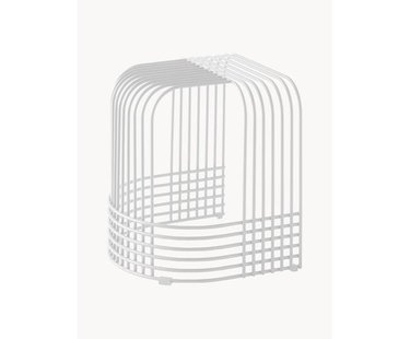 Handgemaakte metalen kruk Drop