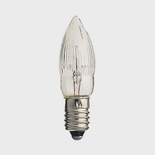 Konstsmide Christmas E10 3W 23V reservelampen 3 stuks per pak kaarsvorm