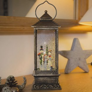 Konstsmide Christmas Sneeuwman-lantaarn LED met water gevuld