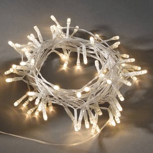 Konstsmide Christmas Lange LED lichtketting met lichtsensor IP44 buiten