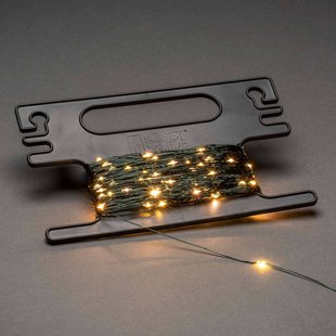 Konstsmide Christmas Lichtketting Tropfen groen + 300-l. + opwikkelaar