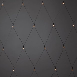 Konstsmide Christmas LED lichtgordijn voor buiten, 64-rij 200x200cm