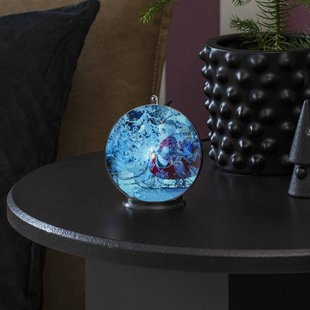 Konstsmide Christmas 3D-hologram bol winterlandschap, 42 LEDs