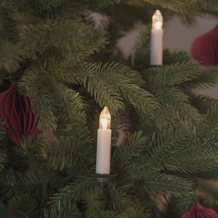Konstsmide Christmas LED lichtketting bovengloeilampen IP20 amber 16-vlam
