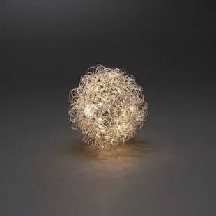 Konstsmide Christmas LED sfeerlamp draadbol, Ø 20cm, 40 LED's