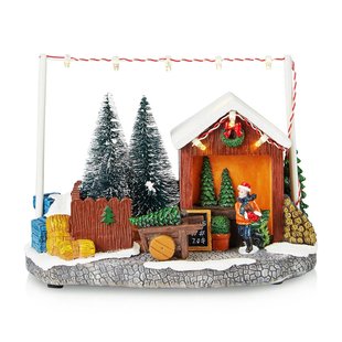 Markslöjd LED kerstdecoratie Elta, batterij, USB, hoogte 13,5 cm