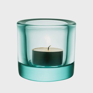 Iittala Kivi waxinelichthouder 60 mm water green (watergroen)
