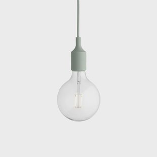 Muuto E 27 hanglamp lichtgroen