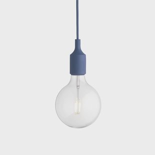 Muuto E 27 hanglamp Pale blue