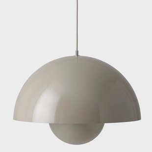 &Tradition Flowerpot VP2 hanglamp groot grijs-beige &Tradition Flowerpot VP2 hanglamp groot grijs-beige