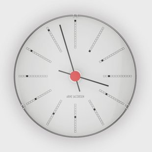 Arne Jacobsen Clocks Arne Jacobsen Bankers klok Ø 12 cm. Arne Jacobsen Clocks Arne Jacobsen Bankers klok Ø 12 cm.
