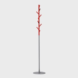 SMD Design Sticks kapstok - vloer rood-zilver SMD Design Sticks kapstok - vloer rood-zilver