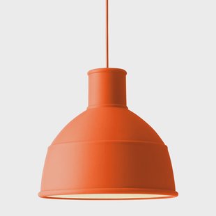 Muuto Unfold hanglamp oranje