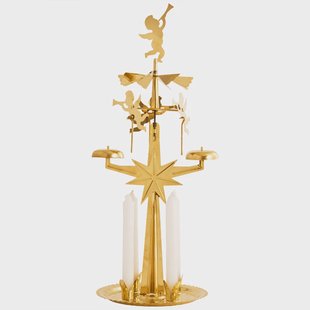 Dala Industrier Swedish Angel klokkenspel goud