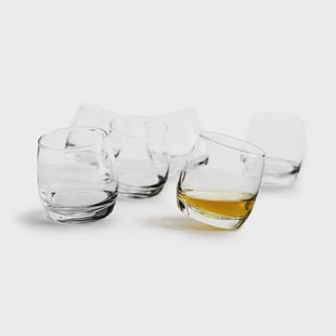 Sagaform Bar whiskey glas 6-pack