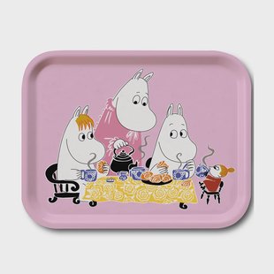 Opto Design Teaparty Moomin dienblad roze