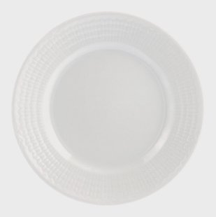 Rörstrand Swedish Grace bord klein Ø21 cm snow (wit)