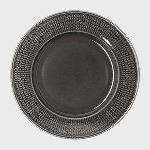 Rörstrand Swedish Grace bord klein Ø21 cm stone (donker grijs)