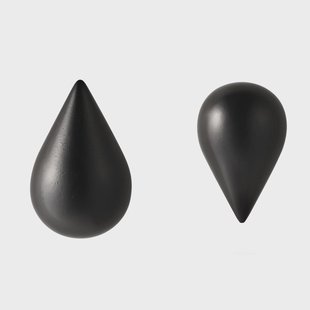 Normann Copenhagen Dropit haak zwart groot Normann Copenhagen Dropit haak zwart groot