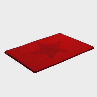 Etol Design Etol star vloerkleed klein rood