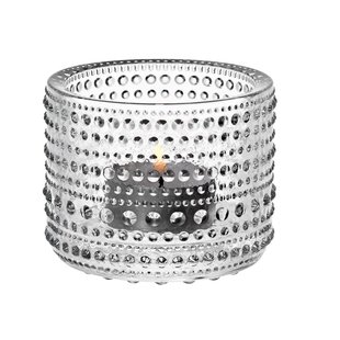 Iittala Kastehelmi waxinelichthouder clear (helder)