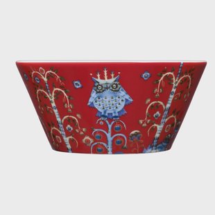 Iittala Taika schaal 60 cl. rood