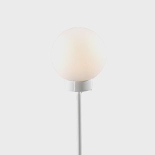 Northern Snowball reservekap vloerlamp wit