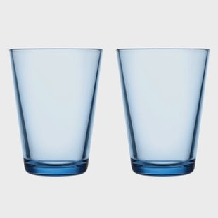 Iittala Kartio drinkglazen 40 cl 2-pack Aqua