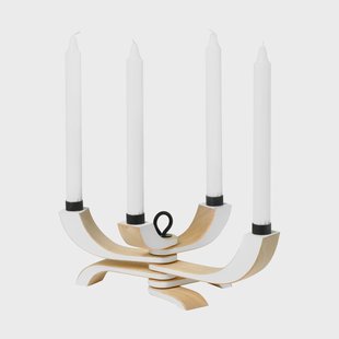 Design House Stockholm Nordic Light kaarsenhouder 4 armen wit