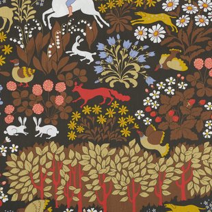 Almedahls Jakten stof bruin