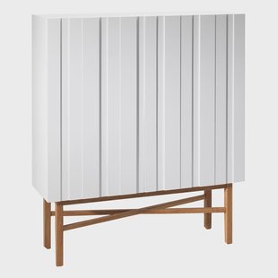 A2 White Cabinet kastje eikenhout