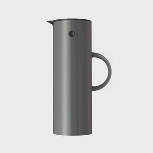 Stelton EM77 Stelton thermoskan 1 l. granite grey shiny (granietgrijs glanzend)