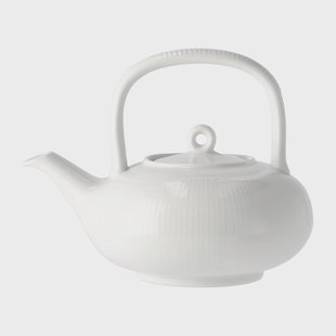 Rörstrand Swedish Grace theepot snow (wit)