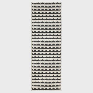 Brita Sweden Gittan vloerkleed zwart 70 x 150 cm.