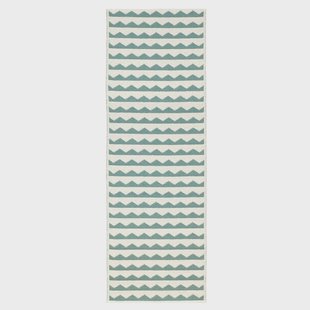 Brita Sweden Gittan vloerkleed water 70 x 250 cm.