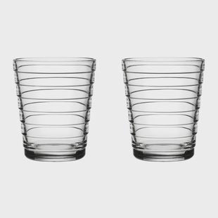 Iittala Aino Aalto tumbler 2-pack 22 cl helder