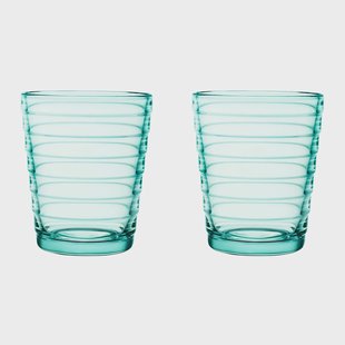 Iittala Aino Aalto tumbler 2-pack 22 cl watergroen