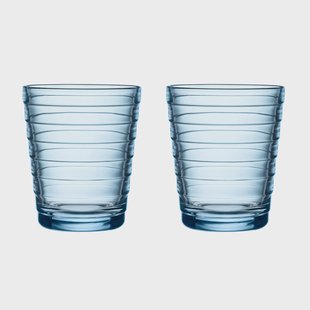 Iittala Aino Aalto tumbler 2-pack 22 cl Aqua
