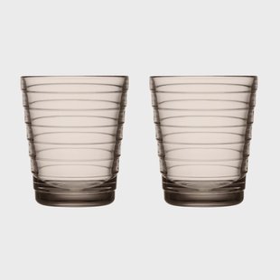 Iittala Aino Aalto tumbler 2-pack 22 cl Linnen
