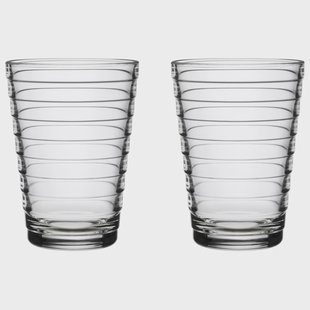 Iittala Aino Aalto tumbler 2-pack 33 cl helder