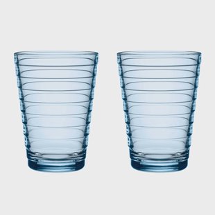 Iittala Aino Aalto tumbler 2-pack 33 cl Aqua
