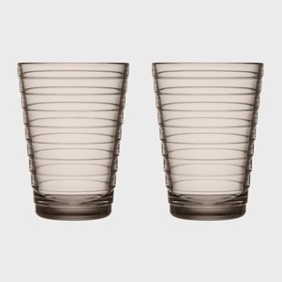 Iittala Aino Aalto tumbler 2-pack 33 cl Linnen