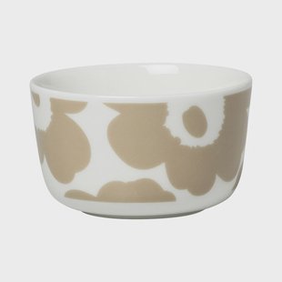 Marimekko Unikko kom 2,5 dl. Wit-beige