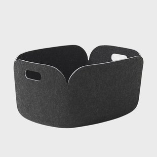 Muuto Restore opbergmand black melange