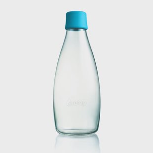 Retap Retap waterfles 0,8 l. lichtblauw