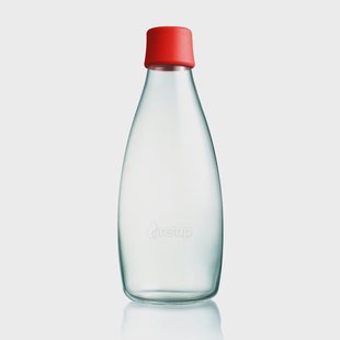 Retap Retap waterfles 0,8 l. rood