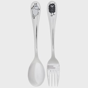 Hackman Moomin kinderbestekset 2-pack Moomin-trol & Stinky