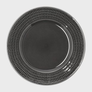 Rörstrand Swedish Grace dessertbord Ø17 cm stone (donker grijs)