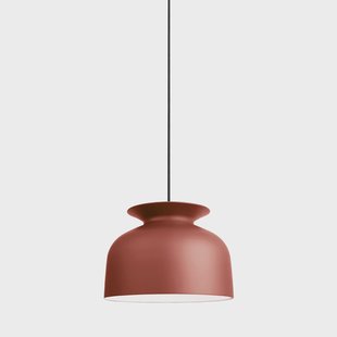 GUBI Ronde hanglamp groot rusty red
