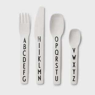 Design Letters Design Letters kinderbestek melamine 4 stuks